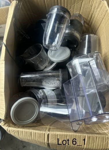 Includes food processor, hot plate, kettle and accessories (retail return)