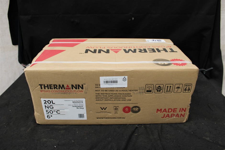 Thermann 20L 6 Star Continuous Glow Hot Water System