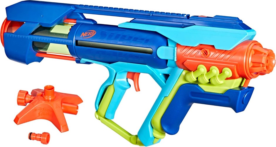 NERF Super Soaker Power Drench XL Water Blaster, High Performance Pressuriz