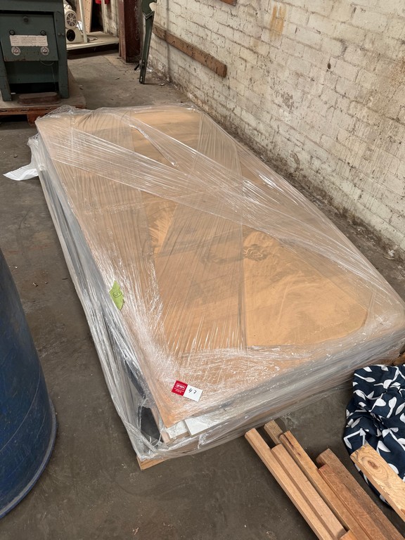 16mm Light Woodgrain Melamine Tall Cupboard Doors