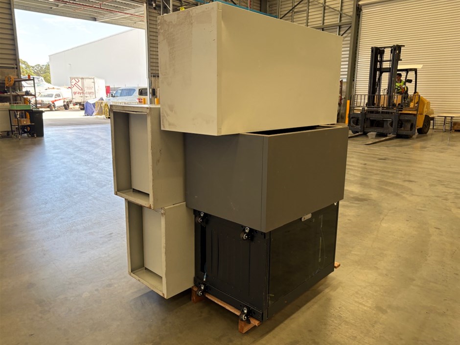 <p>Server Cabinets and Filing Cupboard on Pallet</p>