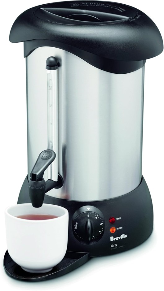 BREVILLE the Hot & Ready 6 Litre Urn, URN6CRO.