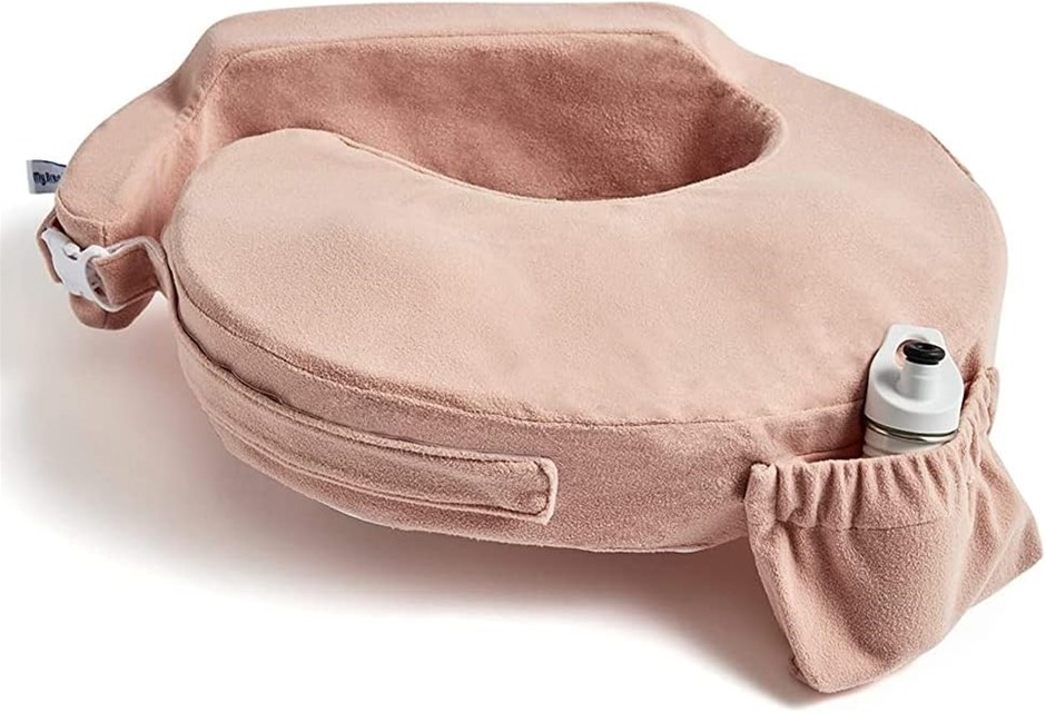 MY BREST FRIEND Deluxe Breastfeeding Pillow, Soft Rose. NB: Not in Original