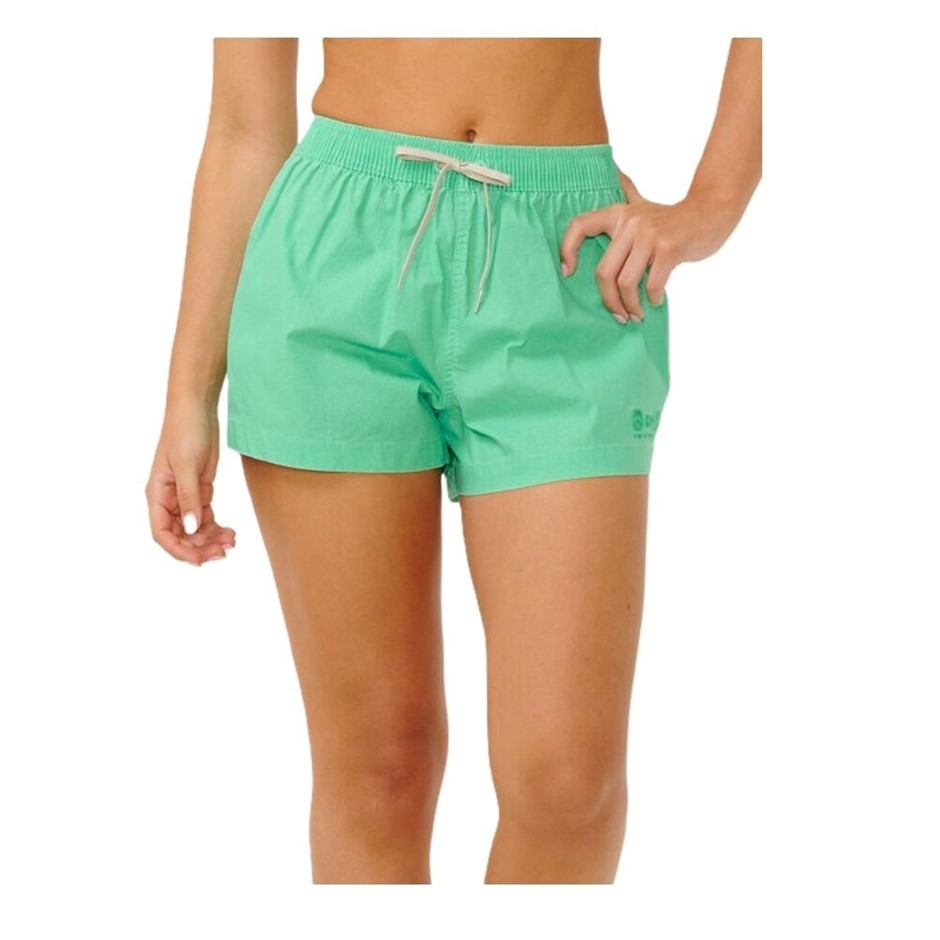 RIP CURL Women's Classic Everyday 3" Boardshort, Size M, Green. RRP: $69.99