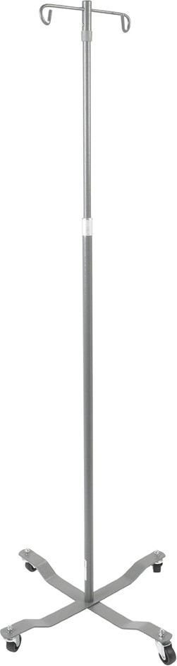 DRIVE MEDICAL Economy Removable Top I. V. Pole, Silver Vein. NB: May be Mis