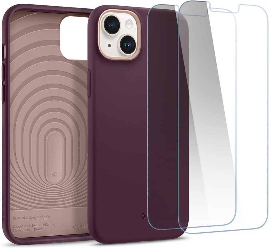 CASEOLOGY Nano Pop 360 Case for iPhone 14 - Burgundy Bean