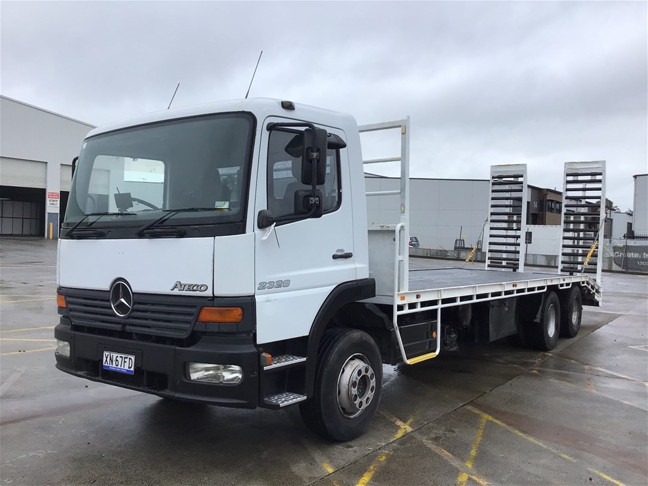 2002 Mercedes Benz Atego 2328 6 x 2 Beavertail Truck