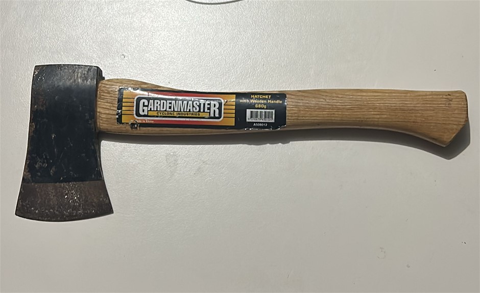 GARDENMASTERS Hatchet with Wooden Handle