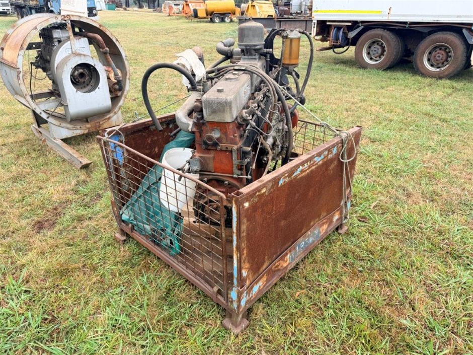 6 Cylinder Diesel Engine in Stillage