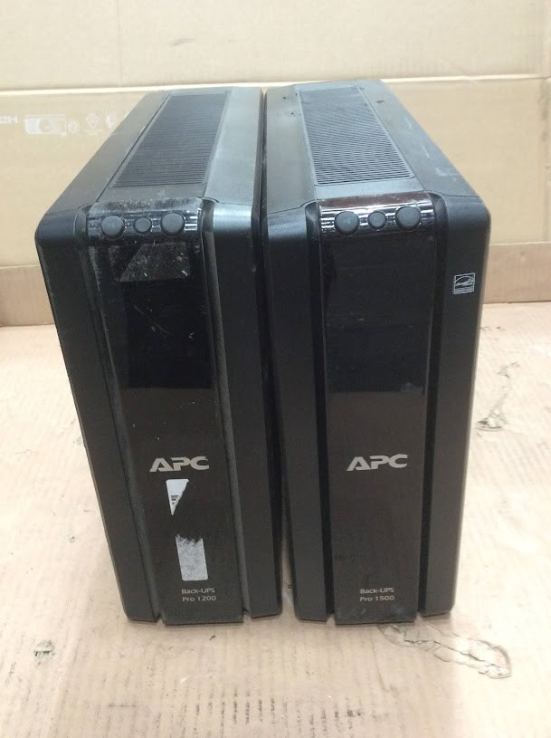 APC Back-UPS Pro 1200&Pro 1500 UPS (Lot of 2)
