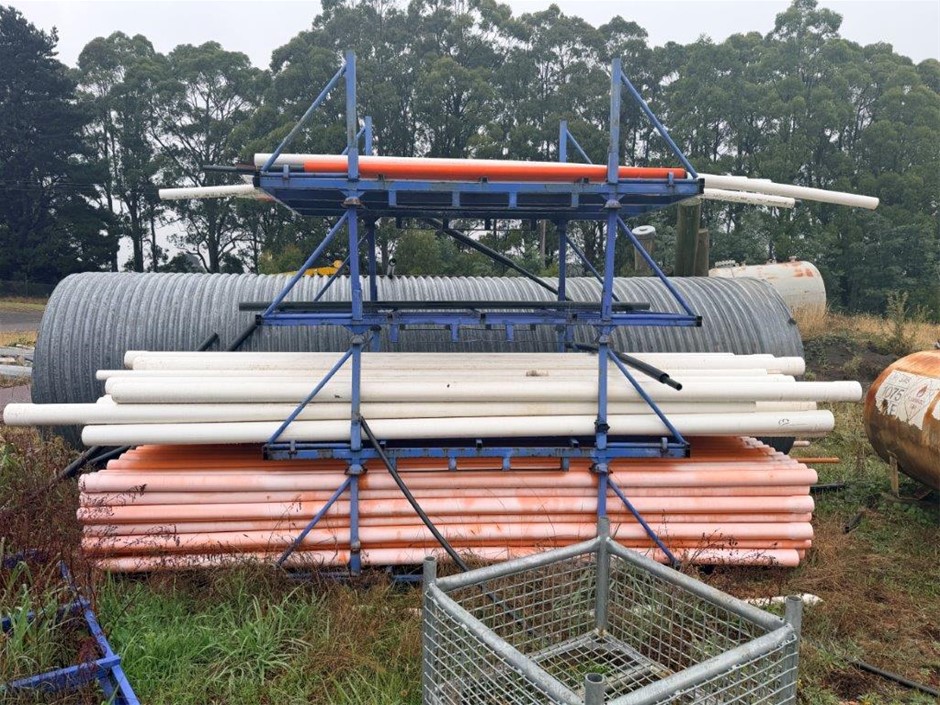 Stillages with PVC Pipes x 4