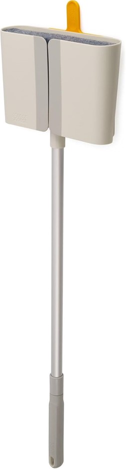 Joseph Joseph CleanTech Wall-Mounted Adjustable Long Handle Broom Sweeper w