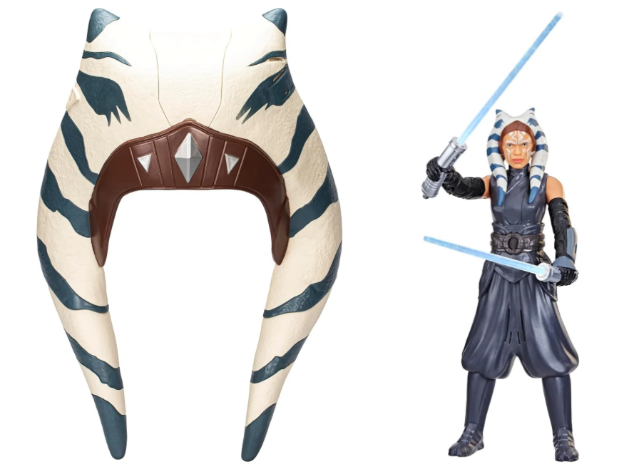 STAR WARS BUNDLE: Ahsoka Tano Electronic Mask x Galactic Action Ahsoka Tano