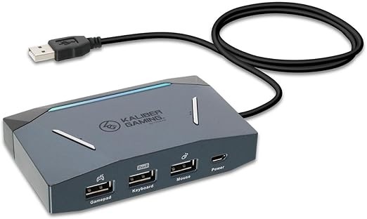 IOGEAR KeyMander 2 Keyboard/Mouse Adapter Plus Controller Crossover- GE1337