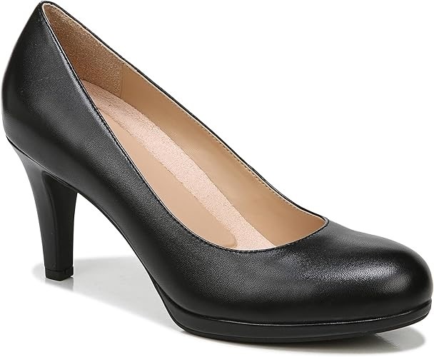 NATURALIZER Women's Michelle Classic High Heel Pump, US 6, Black Buyers No