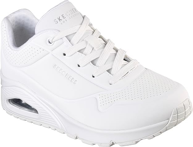 SKECHERS Women's Uno 'StandOnAir' Shoes, Size US8, White, 73690/W. Buyers