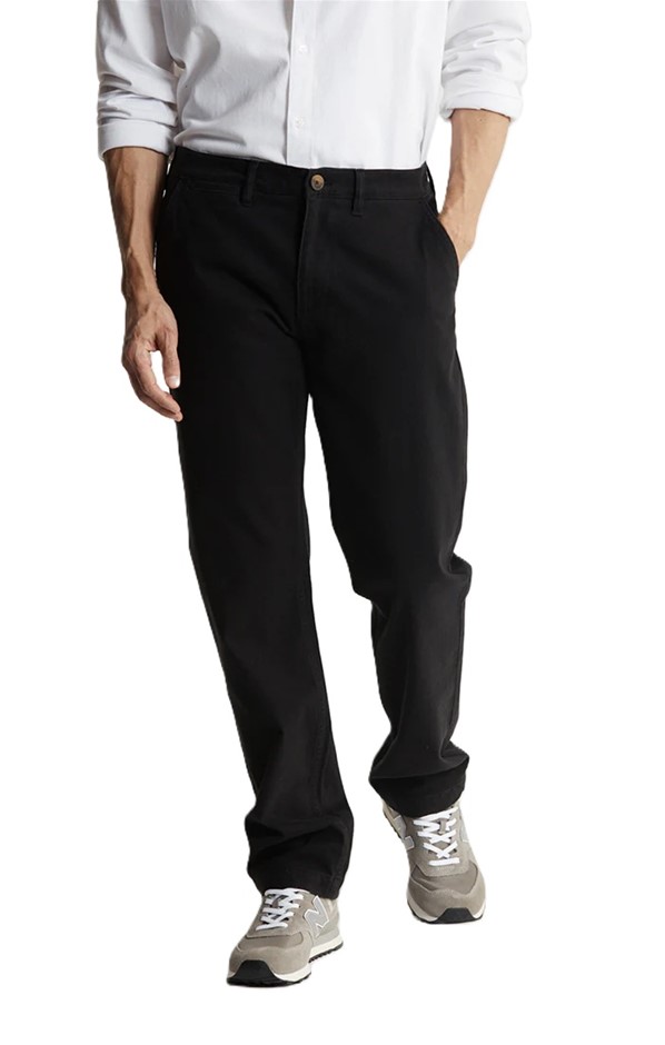 JACHS Men's Moleskin Bowie Pant, Size 34x30, 98% Cotton, Black. Buyers Not