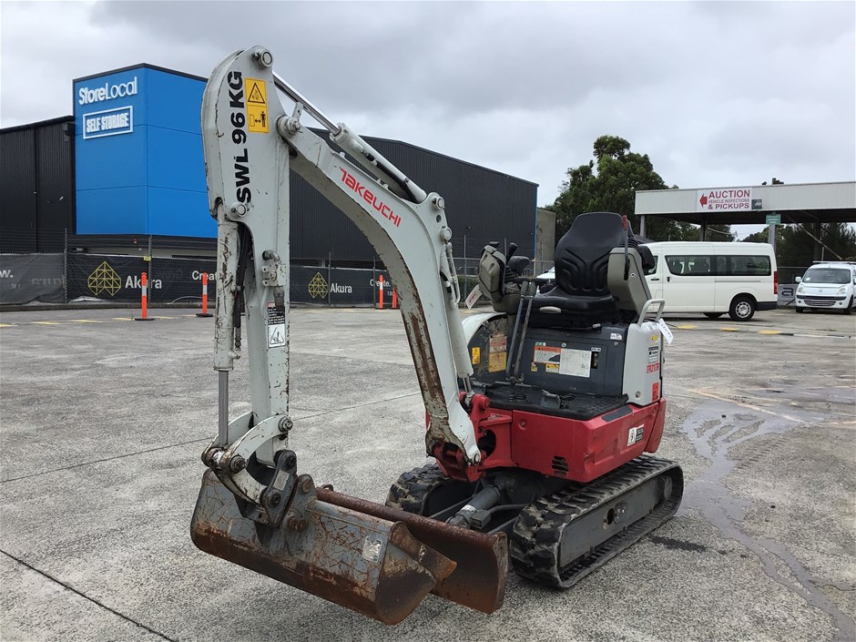 <p>Takeuchi  TB217R Mini Excavator</p>