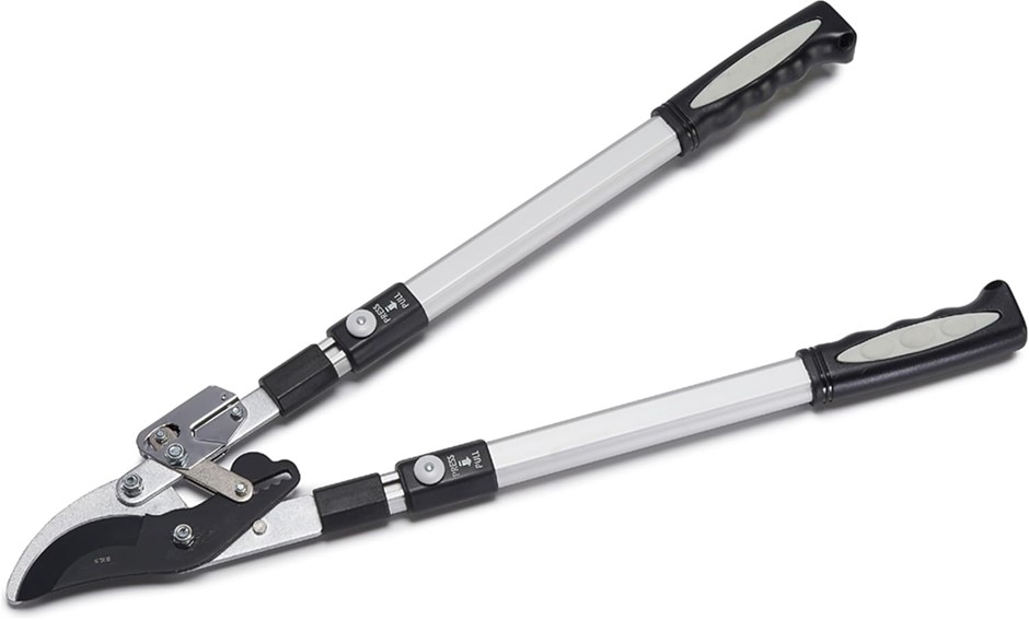 KINGS COUNTY TOOLS Heavy Duty Ratcheting Steel Bypass Lopper with Extendabl
