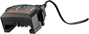 BLACK+DECKER 1A Compact Battery Charger. NB: Minor use & Not in Original Bo