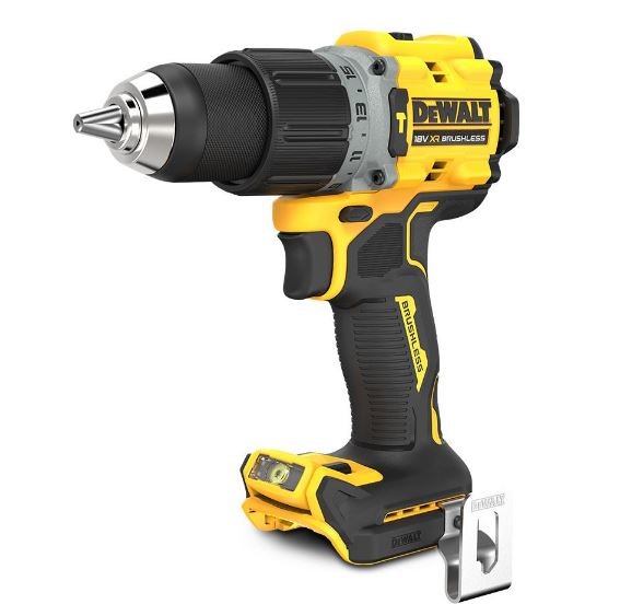 DeWALT 18V XR Li-ion Cordless Brushless 2-Speed Hammer Drill Driver, Skin O