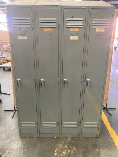 Metal Lockers 4 Door