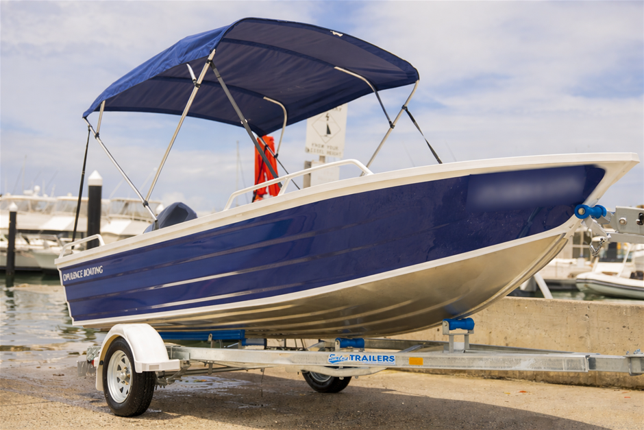 4.5m Aluminium Runabout Boat