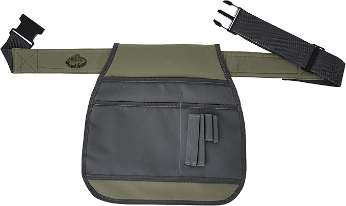 ESSCHERT Fallen Fruits GT87 Garden Tool Belt in Grey