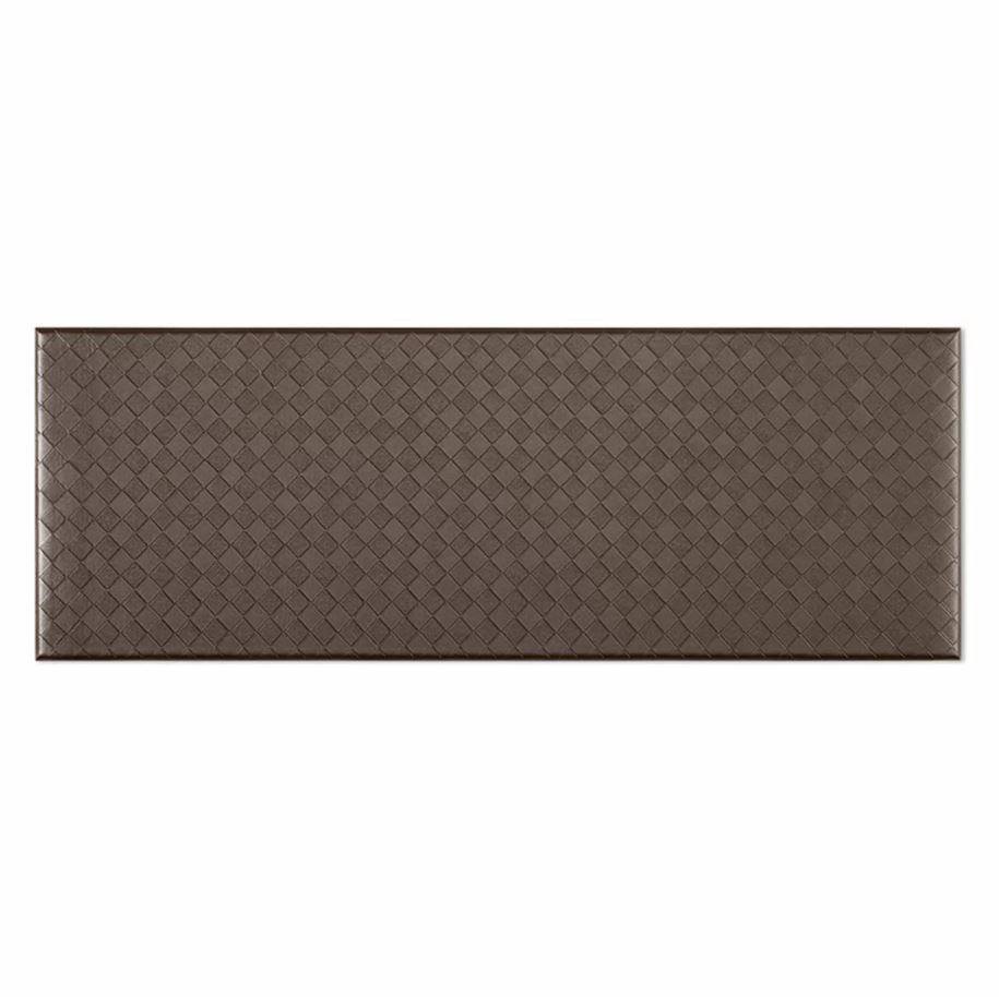 TOWN & COUNTRY LIVING Kitchen Runner Floor Mats, 50cm x 139cm, Chocolate Br