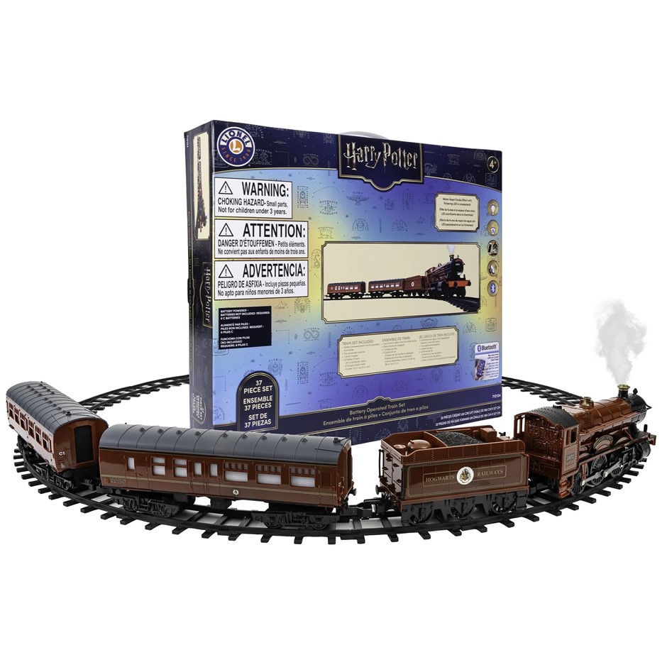 Lionel Harry Potter Hogwarts Express Ready-to-Play Train Set with Bluetooth