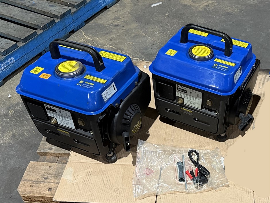 850W 2 STROKE 2 HP GENERATOR X 2 UNITS
