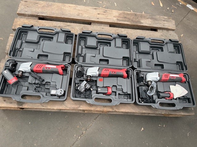 10.8V Lithium Ion Cordless Multifunction Tool x 3 units