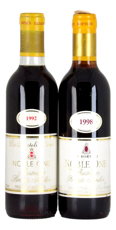 De Bortoli Noble One Botrytis Semillon 1992/98 (2x 375mL). NSW