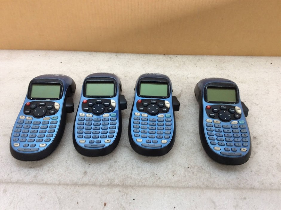 Dymo Letratag Label Makers (Lot of 4)