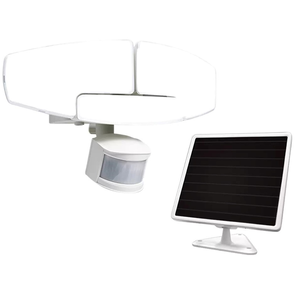 SUNFORCE Solar Motion Activated Security Light, 150 LED, 2000 Lumens. NB: N