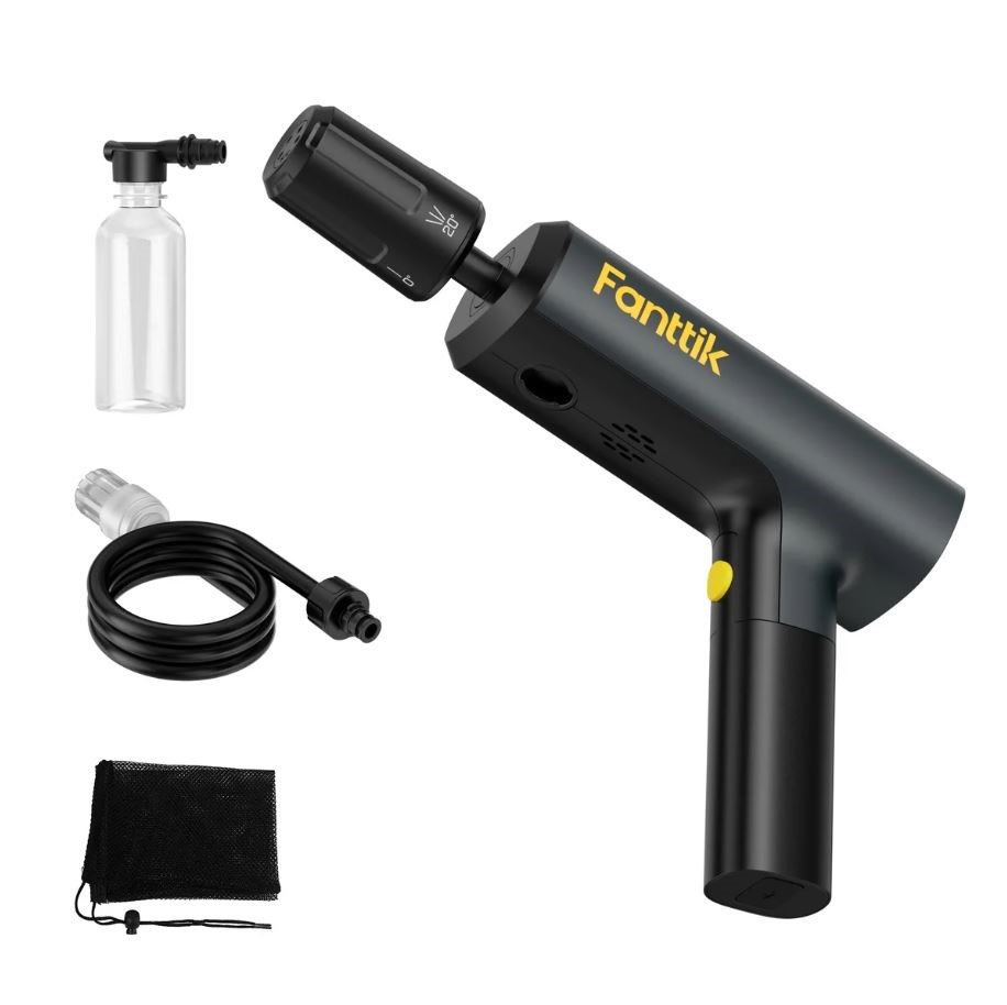 FANTTIK Multifunctional Portable Lithium Battery Washer Cordless Electric S