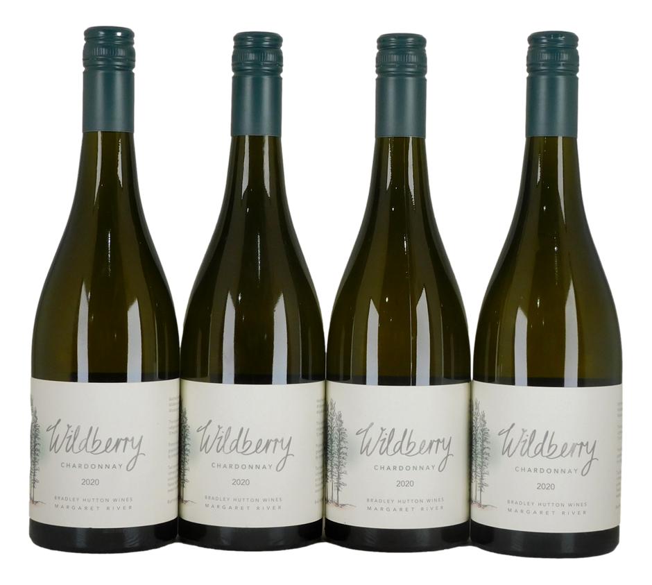 Bradley Hutton Wildberry Chardonnay 2022 (4x 750mL)