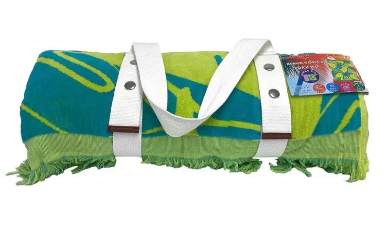 LOFTEX Beach Blanket 183 x 213cm Tropicana. NB: Not in original packaging.