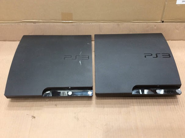 Sony PlayStation 3 CECH-2502B&CECH-2002A Console (Lot of 2)