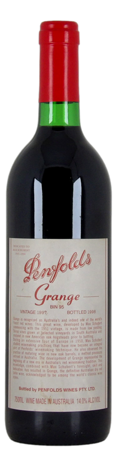 Penfolds Bin 95 Grange 1997 (1x 750mL), SA.