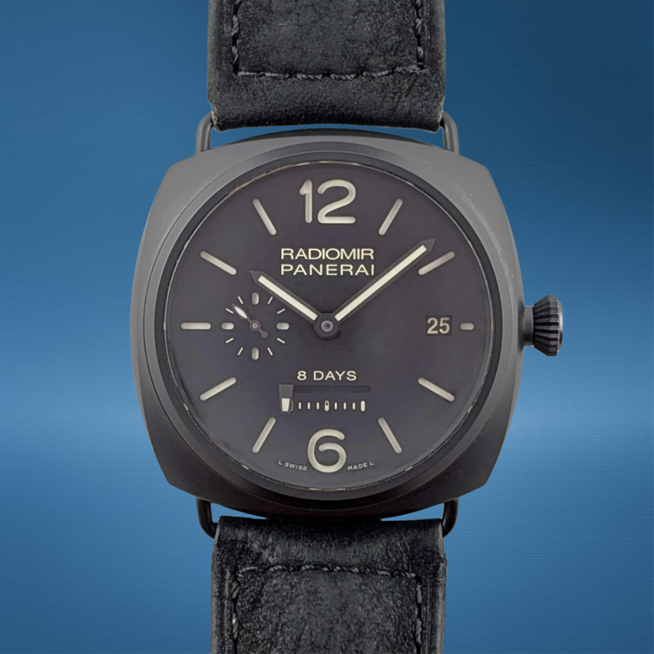 Panerai PAM00384 Radiomir 8 Days 45mm 2013 BxP & COA