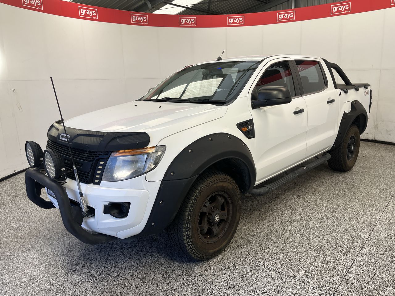 2013 Ford Ranger XL 4X4 PX Turbo Diesel Manual Dual Cab