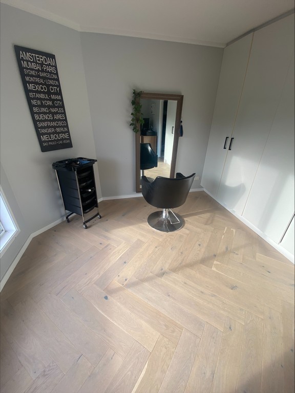 ~83m2 of Rustic Grade Oak Engineered Wood Herringbone Pattern Flooring