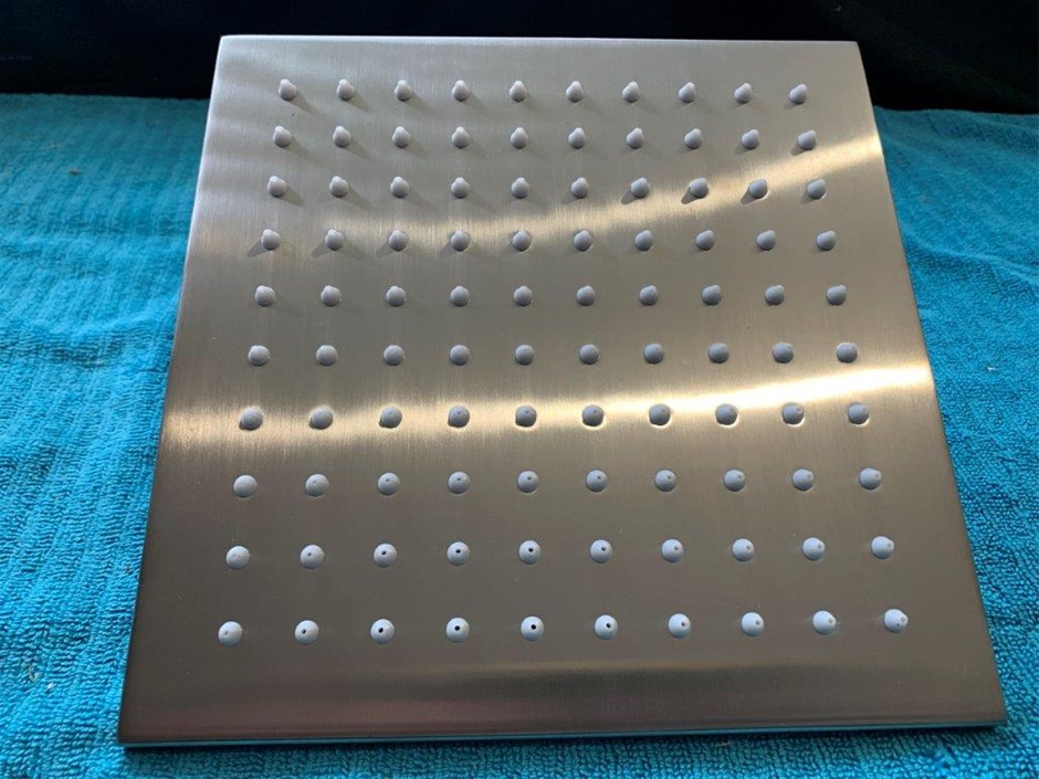 New in Box Shower Head Only, 200mm Square - Qty 1