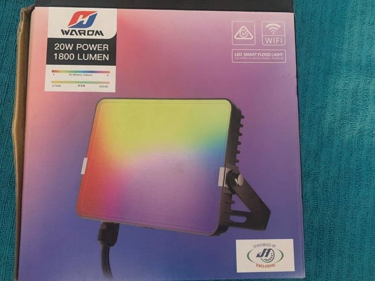 2 x Various Flood Lights, Both 20W