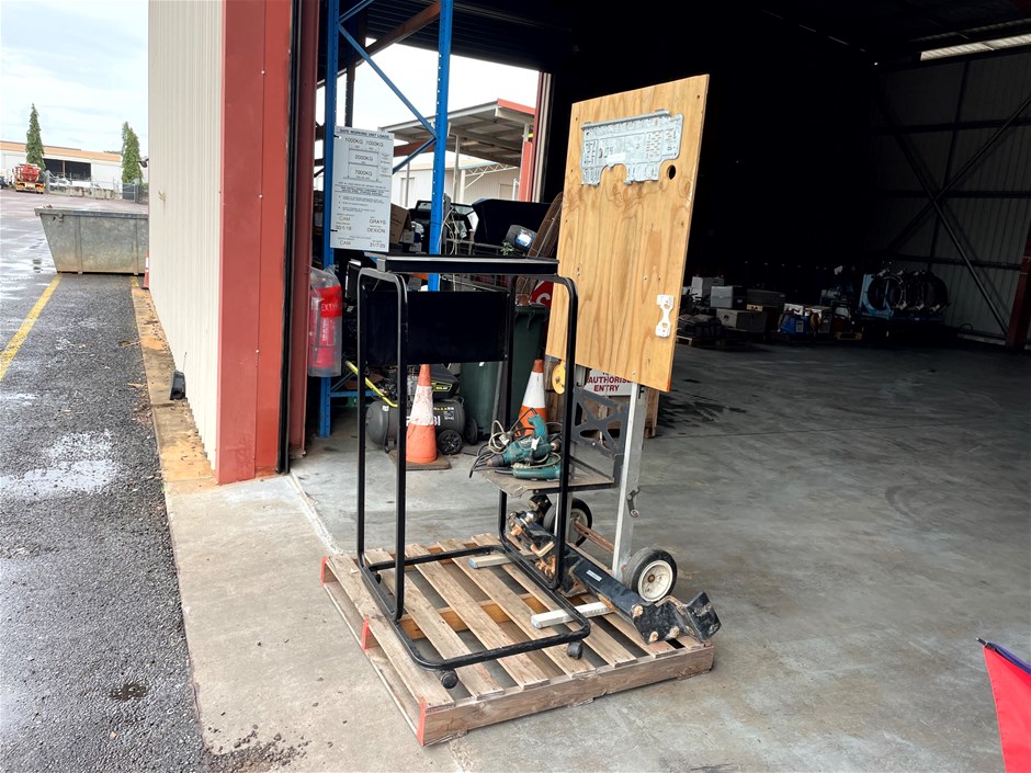 Adjustable Stand, Electric Drills and Isuzu Towbar
