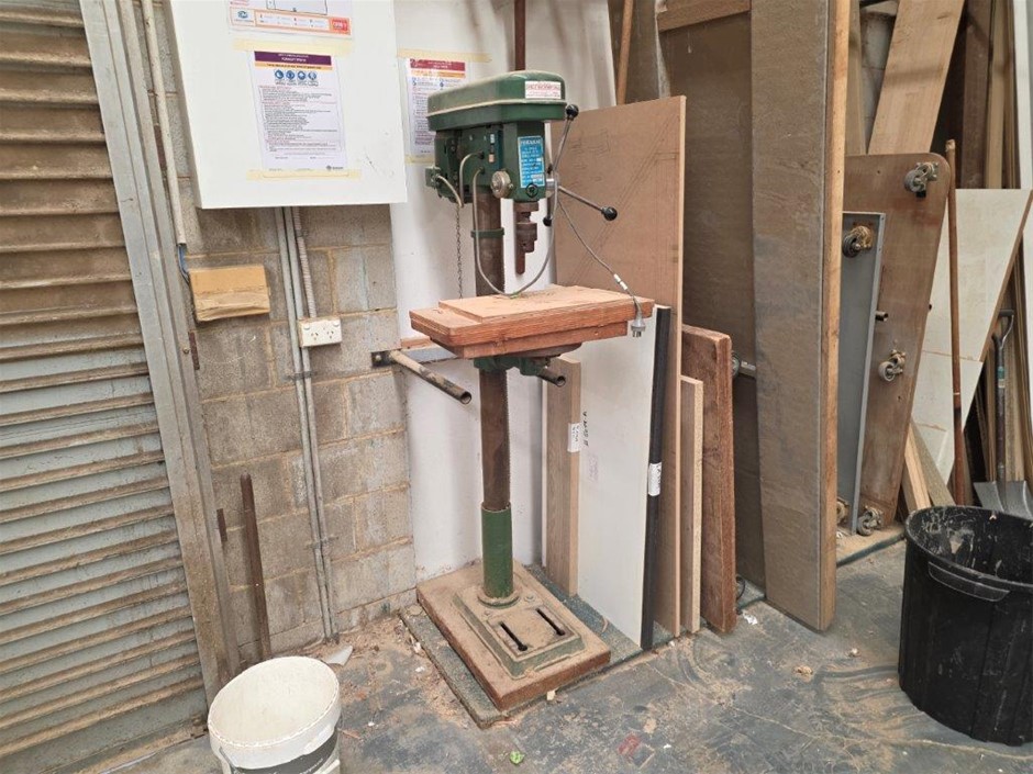 1990 Powamac GHD 16 Pedestal Drill