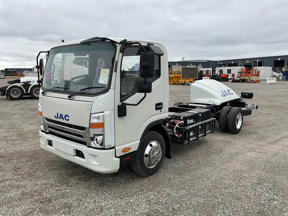 2023 JAC N721-SCEA 4 x 2 Cab Chassis Electric Truck