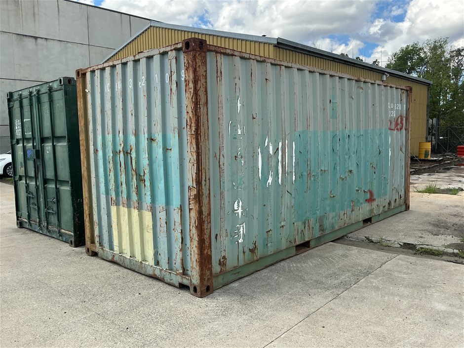 Dong Fang international container 6mx2.4m Shipping Container Auction ...