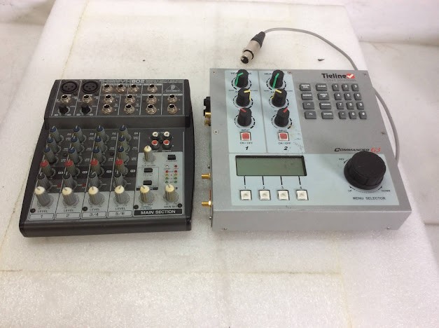 Tieline Commander Digital Codec & Behringer Analog Mixer (Lot of 2)